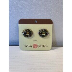 NEW Lindsay Phillips Crocs Interchangeable Shoe Snaps Charms Gem Shanelle New